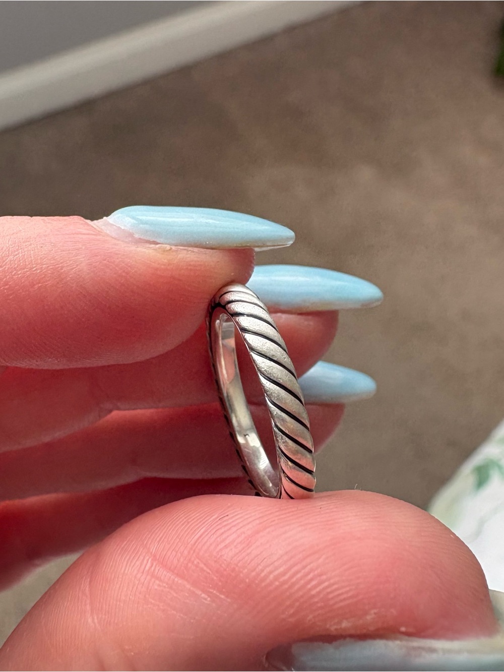 David Yurman Cable Collectibles Band Ring, 3mm, Size 6 - Picture 6 of 16